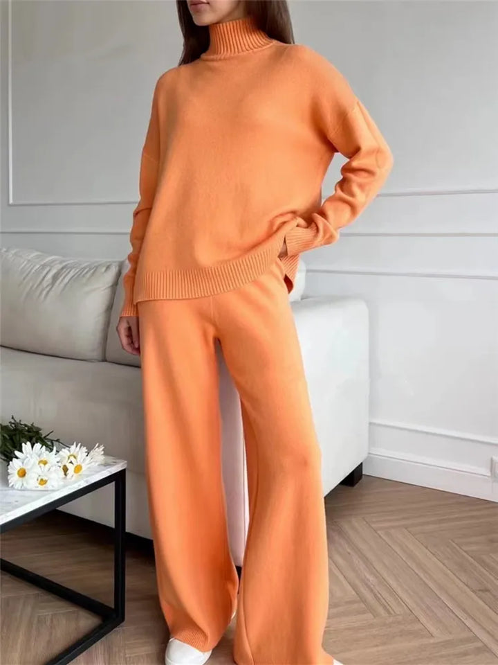 Levoire | Ensemble En Tricot Orange