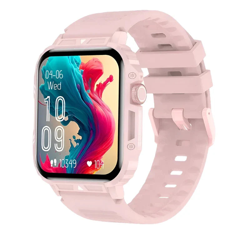 Levoire | Montre Intelligente Avec Un Écran De 1,95 Pouce Et Suivi De La Santé Rosa