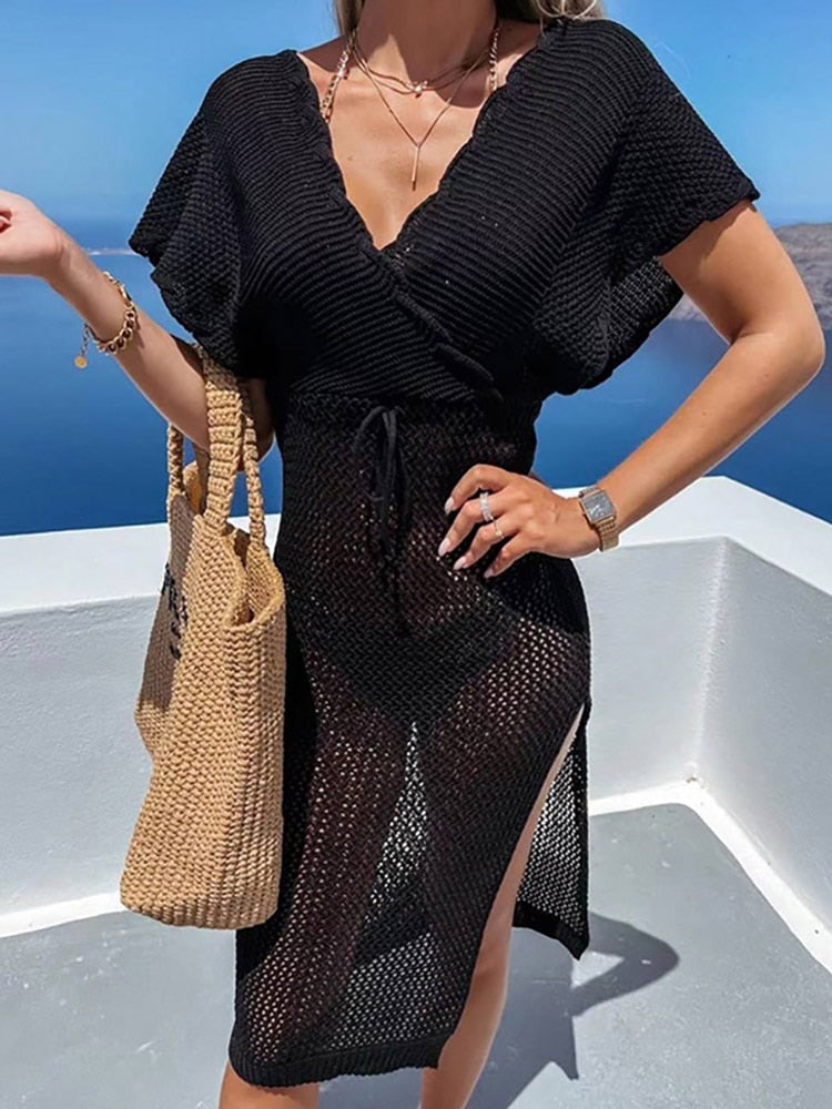 Levoire | Robe De Plage Tricotée