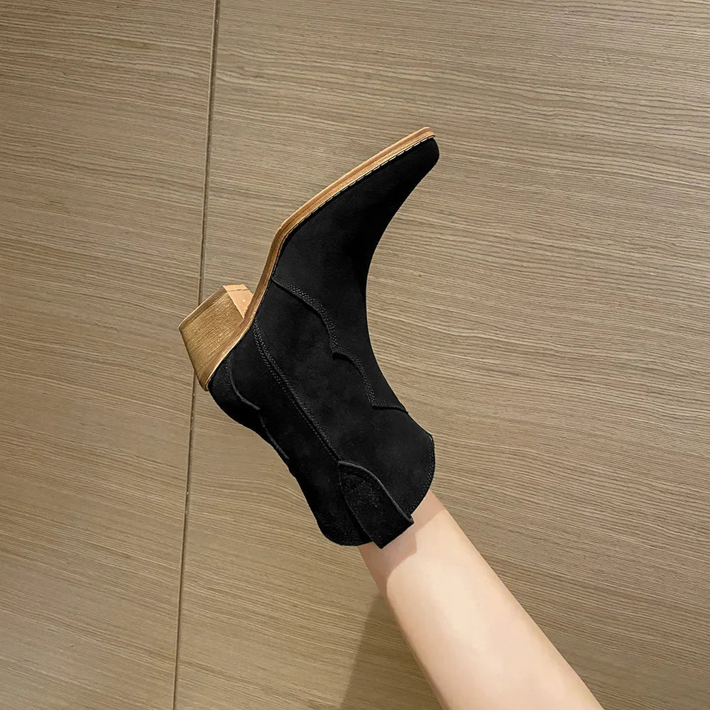 Levoire | Bottes En Cuir Pour Femmes Avec Lacets