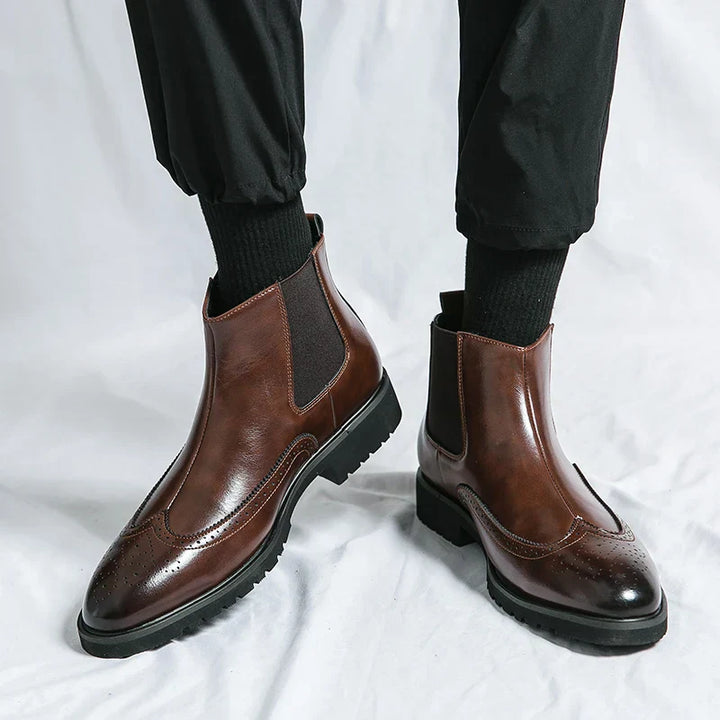 Levoire | Albertinelli Bottes Chelsea en Cuir