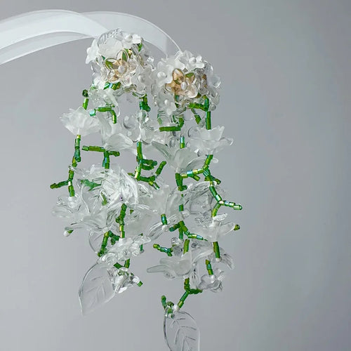 Levoire | Boucles D'Oreilles Fleuries Japonaises