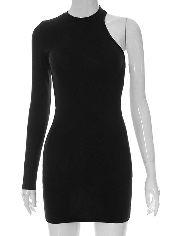 Levoire | Simple Épaule Sans Manches Mini Robe