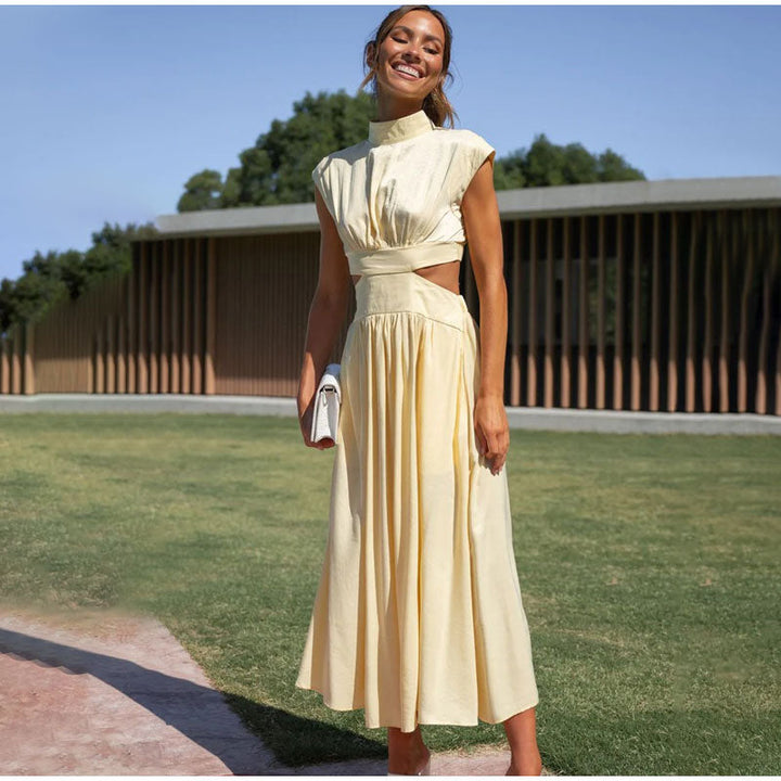 Levoire | Robe Courte Taille Haute Décolletée