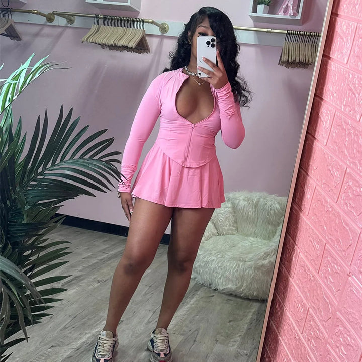 Levoire | Sportives Streetwear Ensemble 2 Pièces rose