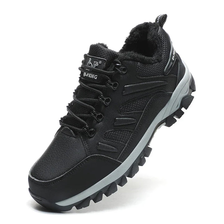 Levoire | Chaussures De Randonnée Isolées Pour Hommes Manteau noir