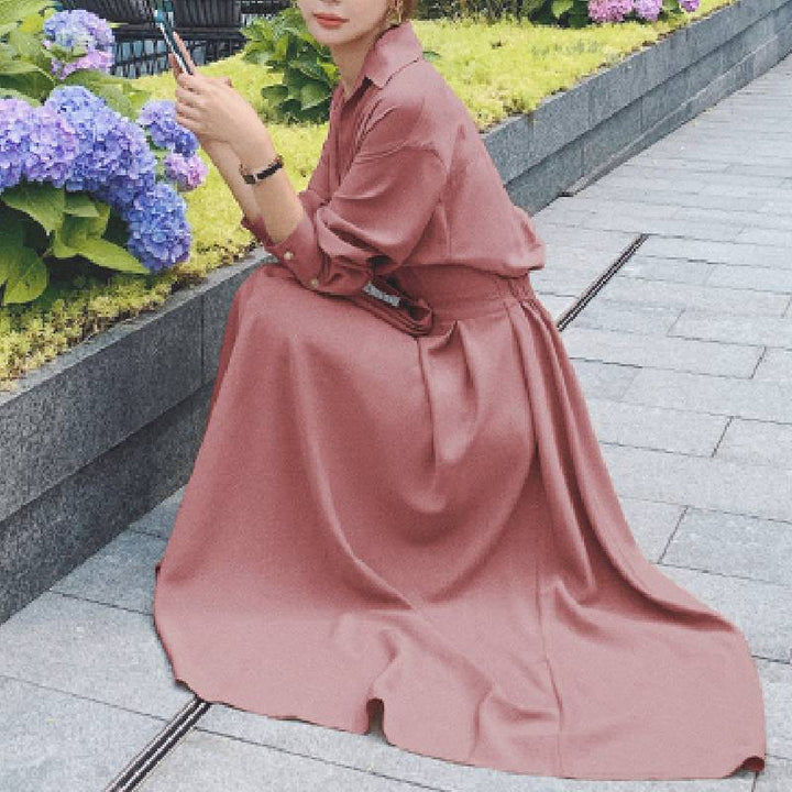 Levoire | Robe Chemise Oversize Longues Soirée