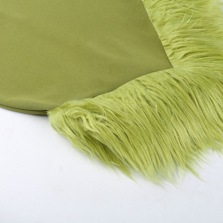 Levoire | Robe En Plumes Simple Sans Manches