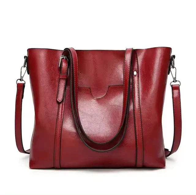 Levoire | Sac en toile en cuir de haute qualité Rot