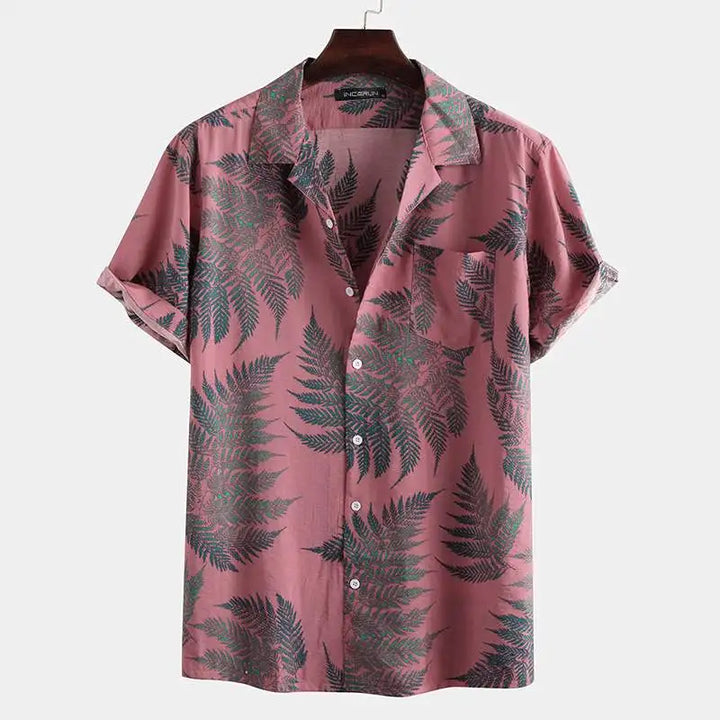 Levoire | Chemise D'Été À La Mode Couleur corail