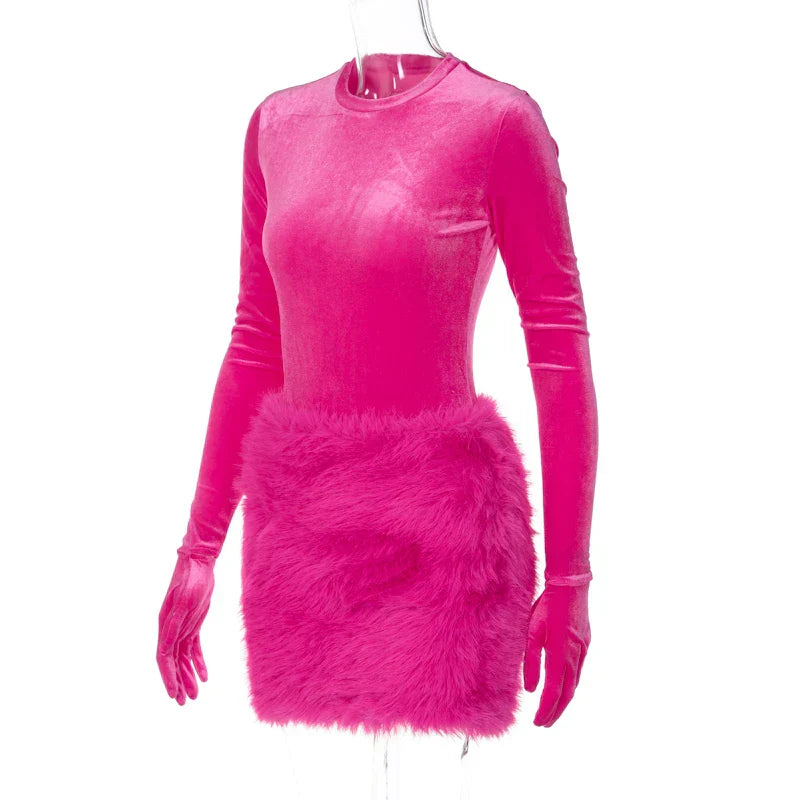 Levoire | Velours Manche Longue Gants Unis