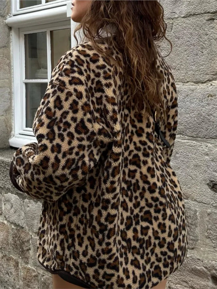 Levoire | Veste Léopard Sauvage Et Élégante