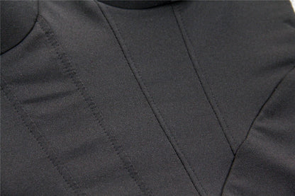 Levoire | Mini Robe Froncée À Bretelles Spaghetti