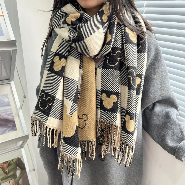 Levoire | 2025 Echarpe Luxe En Cachemire - Pashmina Pour Femme Noir