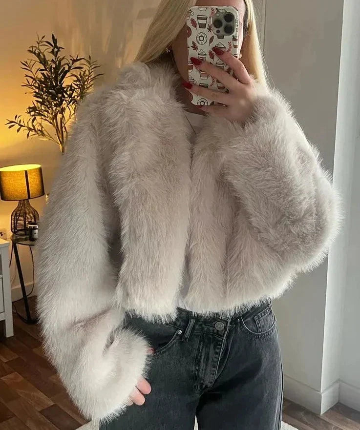 Levoire | Veste En Fausse Fourrure Streetwear Stylée