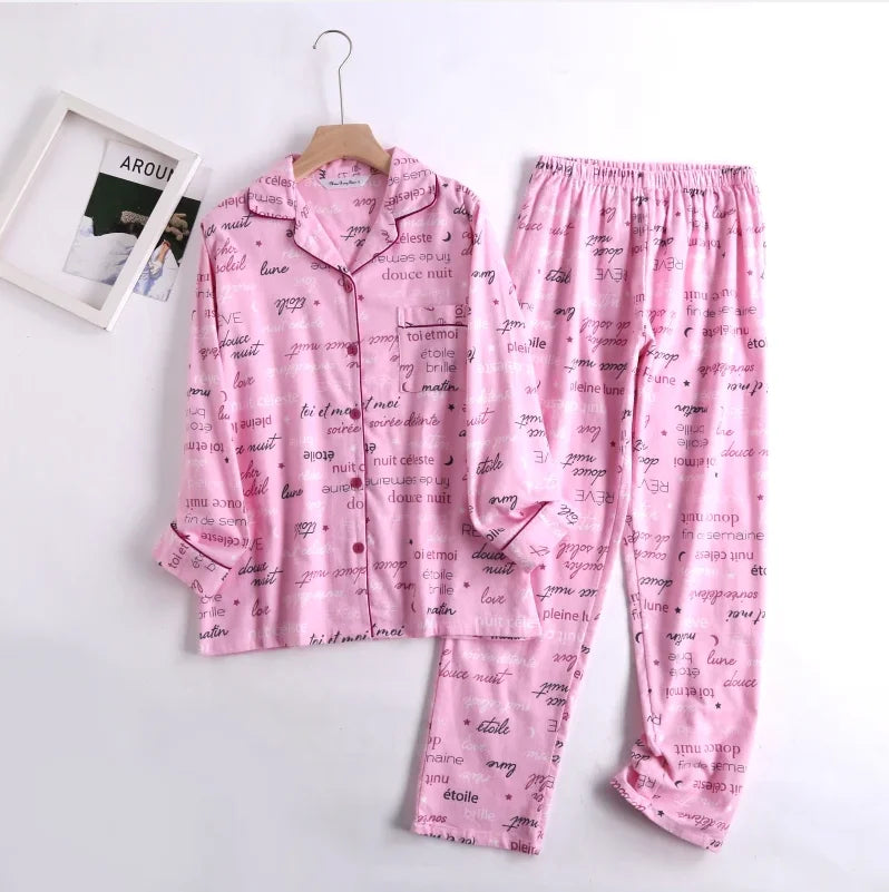 Levoire | Deux Pièces Pyjama En Coton 10