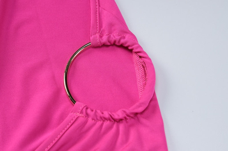 Levoire | Une Épaule Dos Lié Sans Manches Maxi-Vêtements