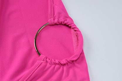 Levoire | Une Épaule Dos Lié Sans Manches Maxi-Vêtements