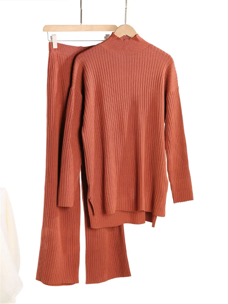 Levoire | Ensemble En Tricot Gingembre