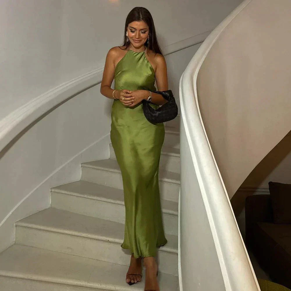 Levoire | Robe Sans Manches Verte Pour Femmes Mila Vert