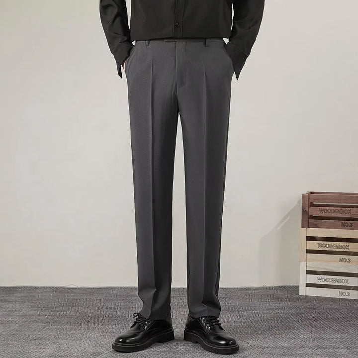 Levoire | Pantalons Décontractés Élégants Pour Hommes Gris foncé