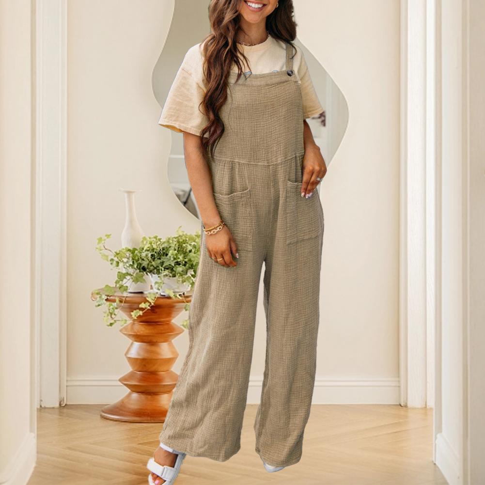 Levoire | Jumpsuit D'Été Tendance Khaki