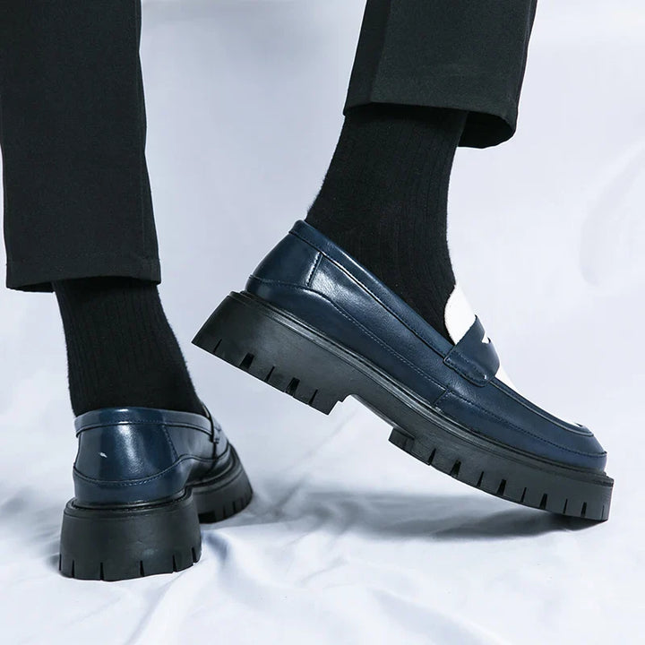 Levoire | Bottes En Cuir De Luxe Fait Main Noir Blanc