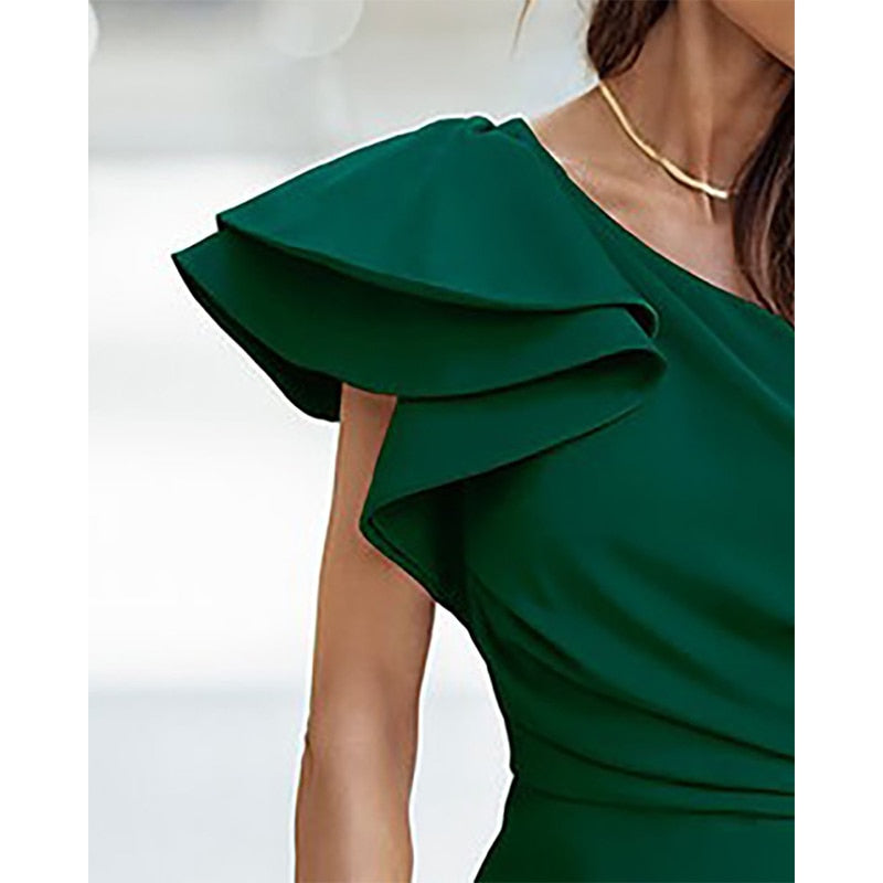 Levoire | Robe À Une Épaule Pour Femmes
