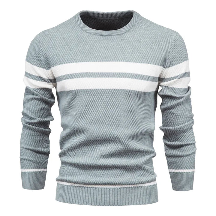 Levoire | Veste Tricot Rayée Bleu