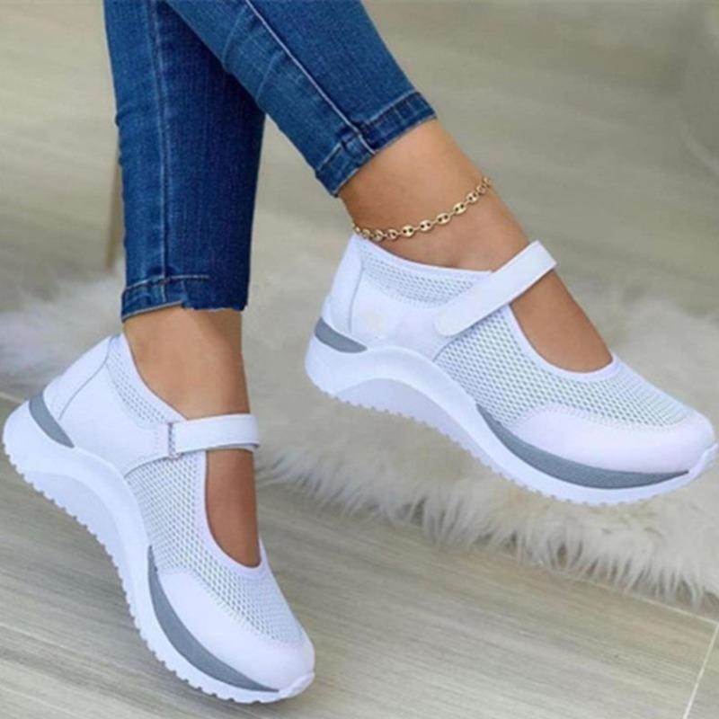 Levoire | Chaussures Pour Femmes Avec Semelle Ergonomique Et Talon Blanc