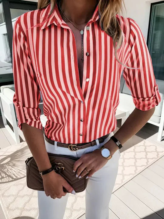 Levoire | Blouse Rayée Maritime Rot