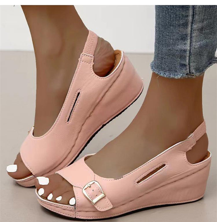 Levoire | Sandales Orthostatiques Pour Dames Rosa