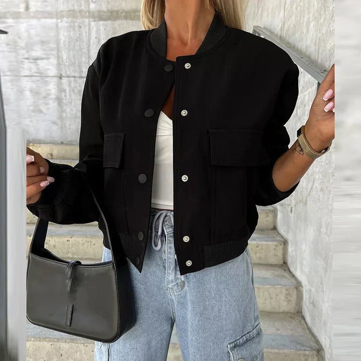 Levoire | Veste De Loisirs À La Mode Pour Femmes Noir