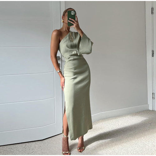 Levoire | Robe De Mode Décontractée Avec Des Plis