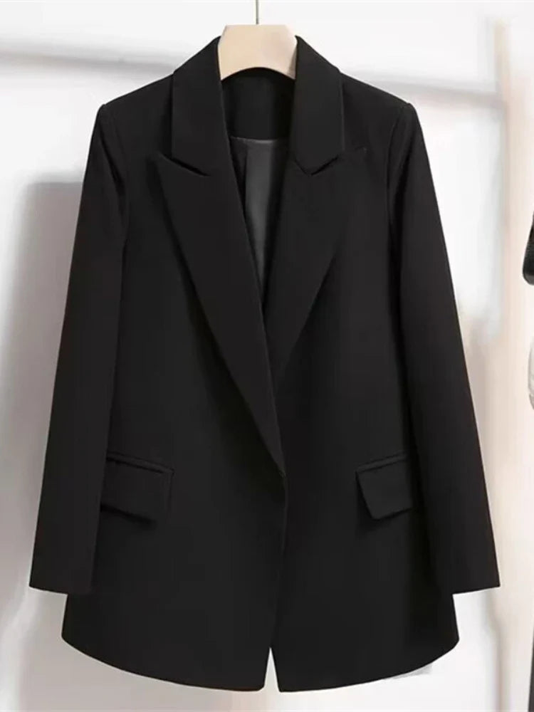 Levoire | Blazer Élégant Avec Ceinture Pour Un Look Moderne Noir