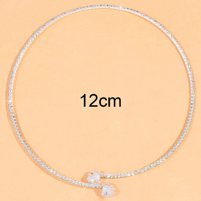 Levoire | Choker Cœur Strass