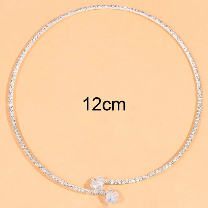 Levoire | Choker Cœur Strass