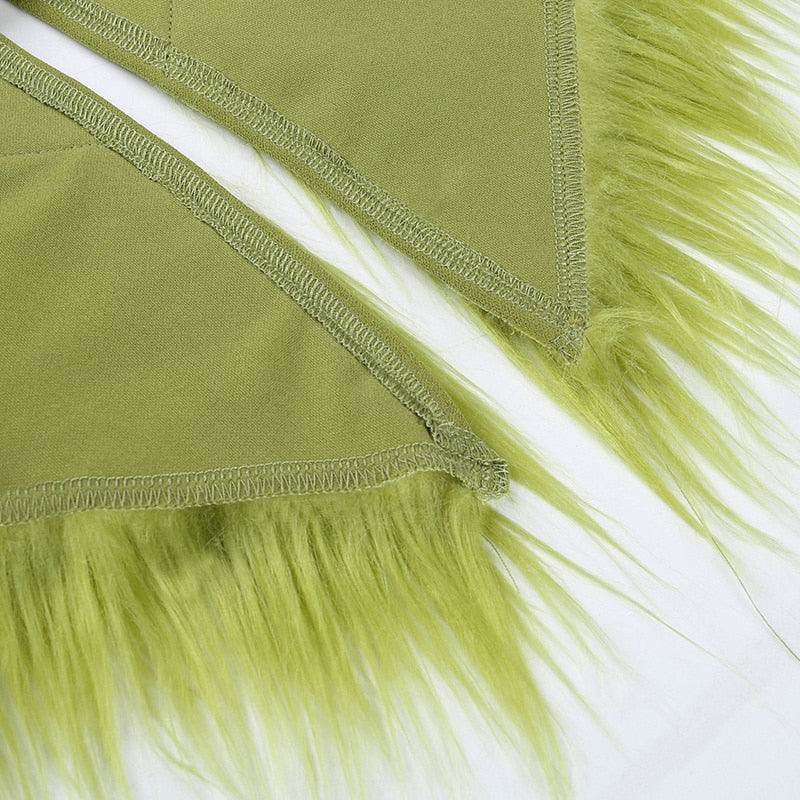 Levoire | Robe En Plumes Simple Sans Manches