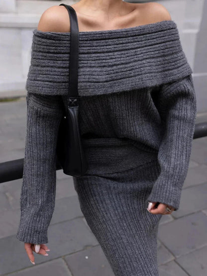 Levoire | Ensemble Deux Pièces Pull Sans Manches Et Jupe