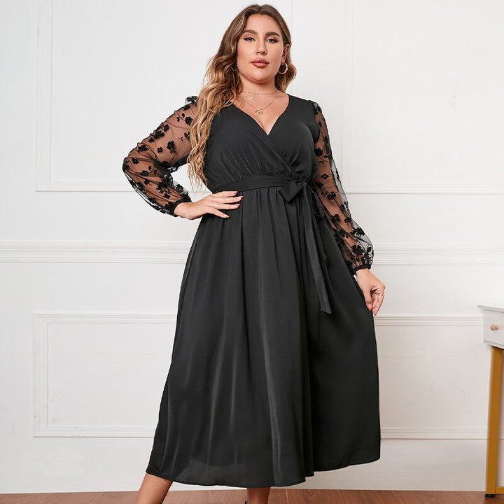 Levoire | Robe Noire Grandes Tailles Noir
