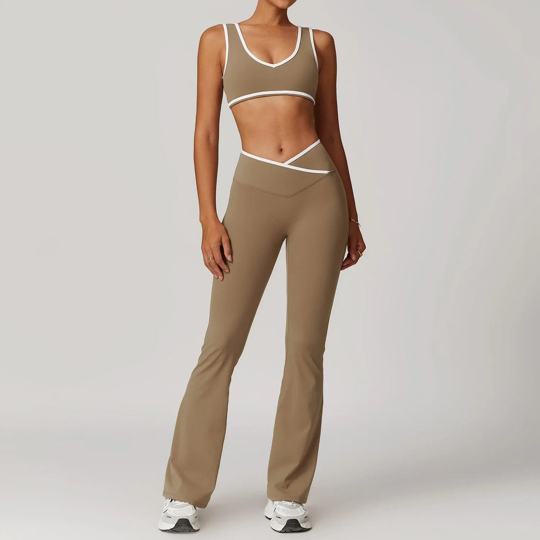 Levoire | Ensemble De Vêtements De Sport Braun