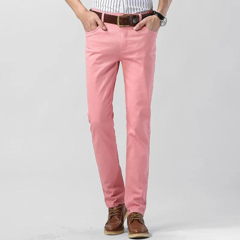 Levoire | Pantalons Minceurs Confortables Avec Poches Pratiques Rosa