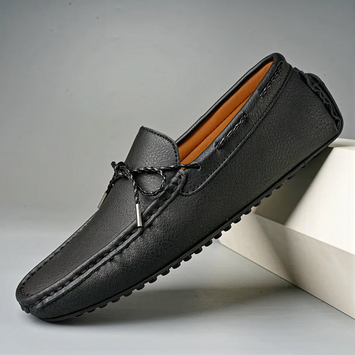 Levoire | Ames - Mocassins en daim Noir