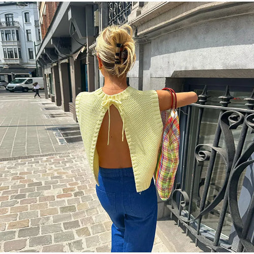 Levoire | Hautement Coupé Top Pour Femmes Ava