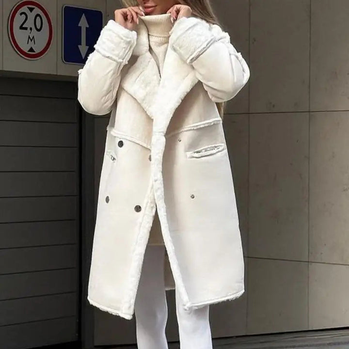 Levoire | Manteau D'Hiver Avec Polaire Et Fausse Fourrure Kaki