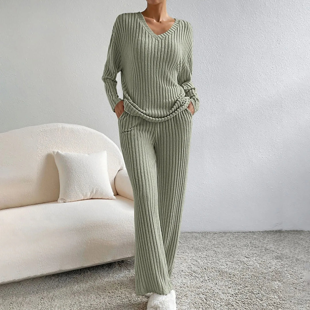 Levoire | Vêtements En Maille Ensemble Confort Et Style Oliivi vert