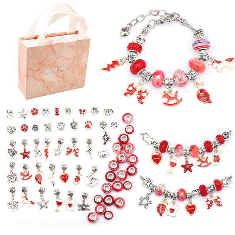 Levoire | DIY Bracelet Set Rot