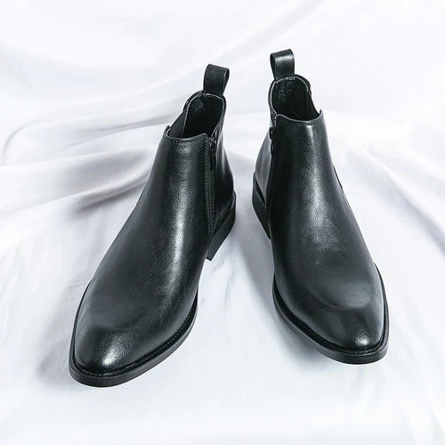 Levoire | Bottes en Cuir avec Fermeture Éclair Élégantes pour Femmes