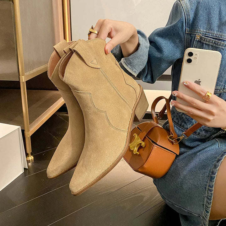 Levoire | Bottes En Cuir Pour Femmes Avec Lacets