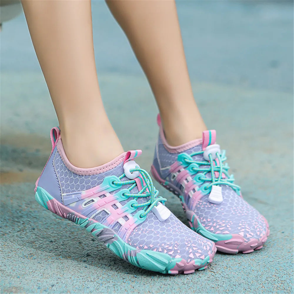 Levoire | Chaussures Barefoot Confortables Pour Enfants Lila